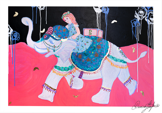 Signed Open Edition Print - Elephant