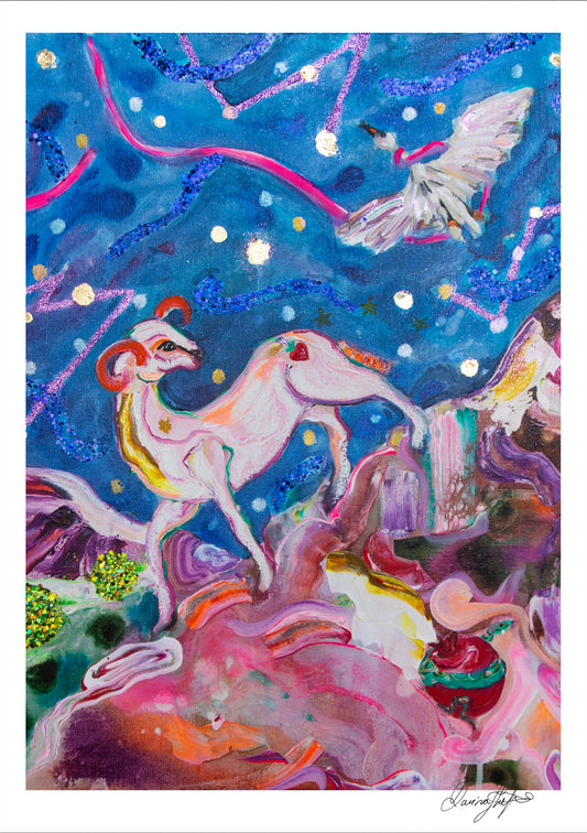 Signed Open Edition Print - Look at the Sky