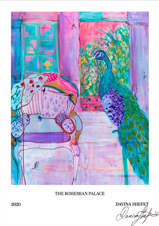 Signed Open Edition Print - The Bohemian Palace