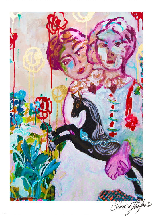 Signed Open Edition Print - C’est Romantique Bébé